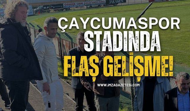 Çaycumaspor Stadında Flaş Gelişme!