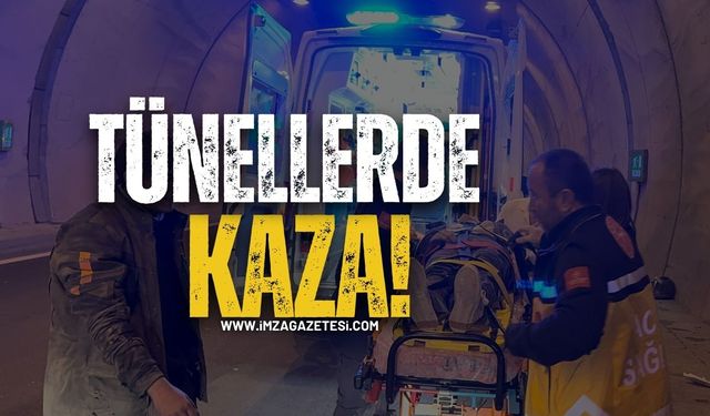 Tünellerde Kaza!