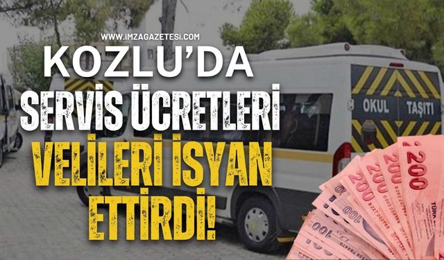 Kozlu’da Servis Ücretleri Velileri İsyan Ettirdi!
