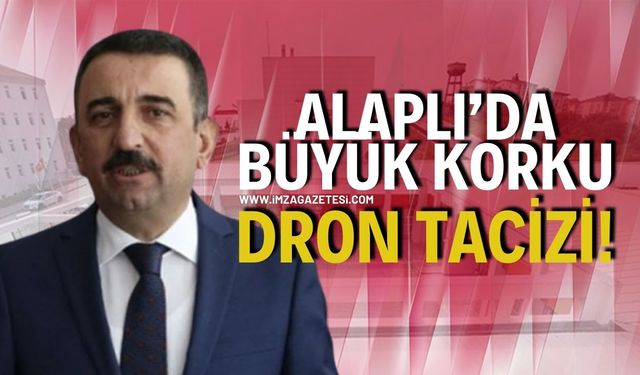 Alaplı'da Büyük Korku: Dron Tacizi!