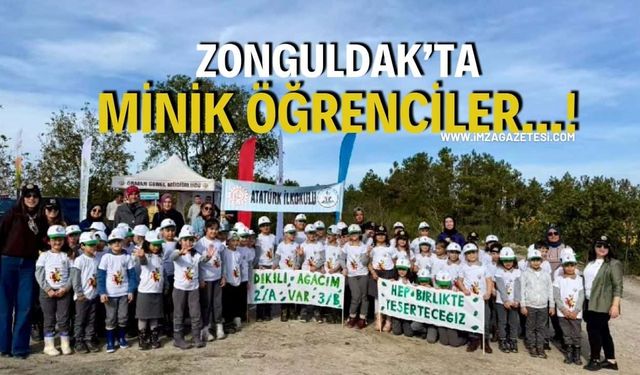 Zonguldak’ta Minik Öğrenciler…!