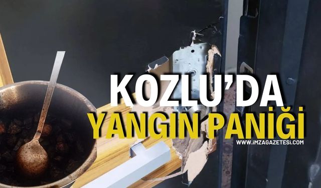 Kozlu'da Yangın Paniği: Unutulan Yemek Faciaları Önledi