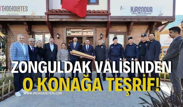 Zonguldak Valisinden O Konağa Teşrif!