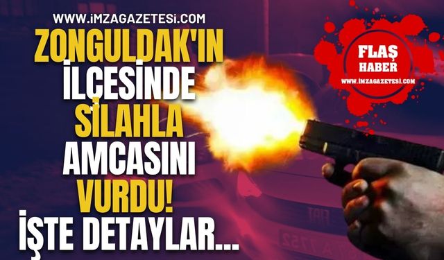Zonguldak'ın İlçesinde Silahla Amcasını Vurdu! İşte Detaylar...