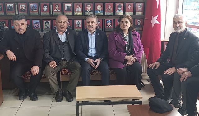MHP'den şehit ailelerine ziyaret
