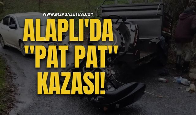 Alaplı'da "Pat Pat" Kazası!