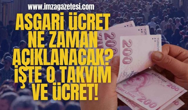 Asgari Ücret Ne Zaman Açıklanacak? İşte O Takvim ve Ücret!