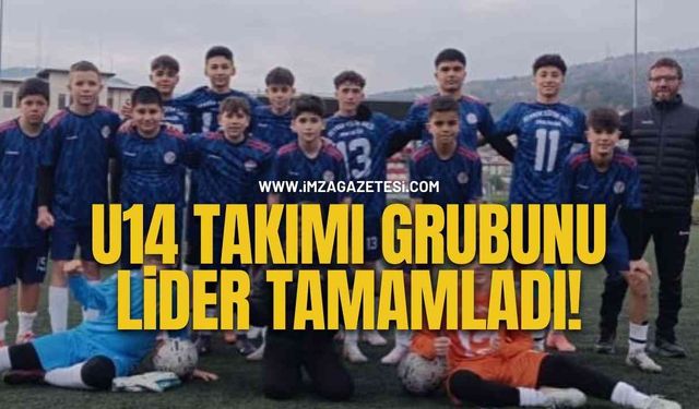 Devrek Eğitim Gücü Spor U14 Takımı Grubunu Lider Tamamladı!