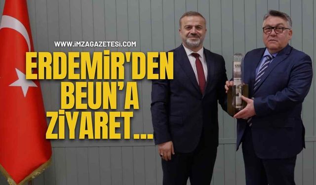 Erdemir Genel Müdürü Şaban Yazıcı’dan BEUN’a Ziyaret...