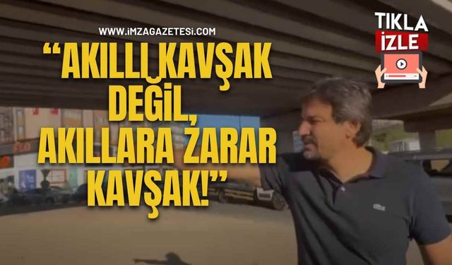 Ereğli’de Trafik Çilesi Büyüyor! “Akıllı Kavşak Değil, Akıllara Zarar Kavşak!”
