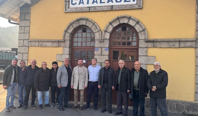 TCDD’nin üst düzey yöneticileri Kilimli'de bir araya geldi!