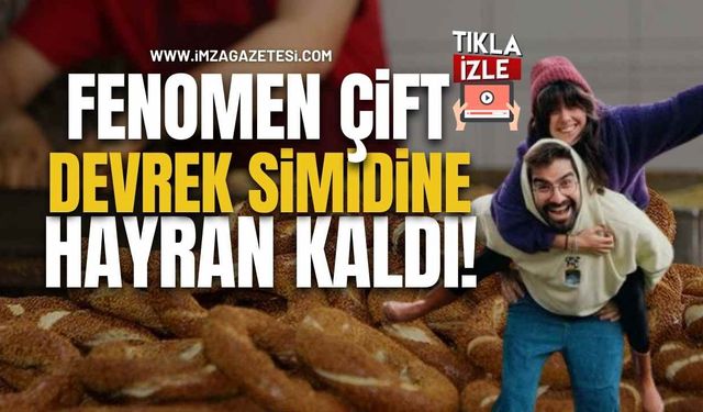 Fenomen Çift Devrek Simidine Hayran Kaldı!