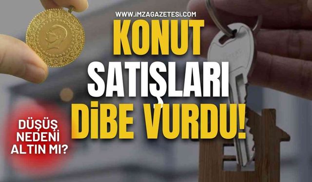 Konut Satışları Dibe Vurdu! Düşüş Nedeni Altın mı?