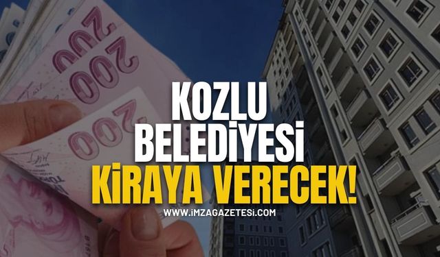 Kozlu Belediyesi 9 İşyerini Kiraya Çıkarıyor!