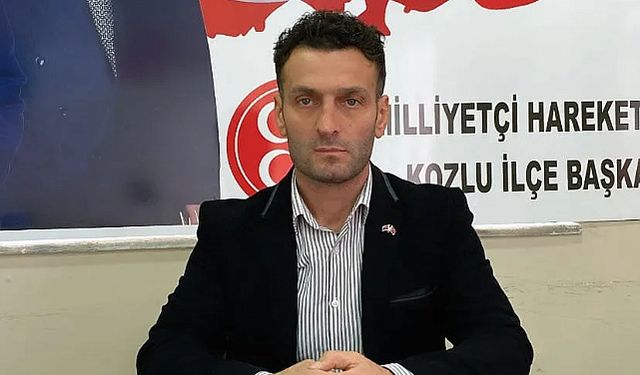 MHP Kozlu İlçe Başkanı Atakan Karali: Sorun Tek Bir Üst Geçitten İbaret Değil!