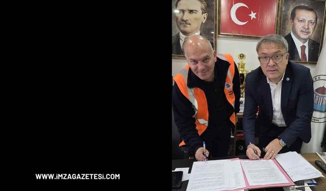 O Belediyeyle Sosyal Denge Sözleşmesi İmzalandı!