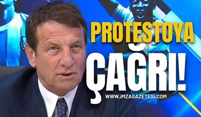 Galatasaray taraftar grubu ultrAslan Kaya Çilingiroğlu ve TRTSpor'u protesto!