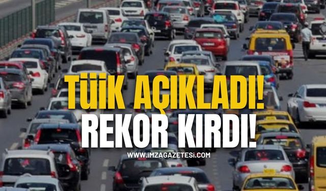 TÜİK Açıkladı! Trafikteki taşıt sayısı arttı, yapılan yol rekor kırdı!