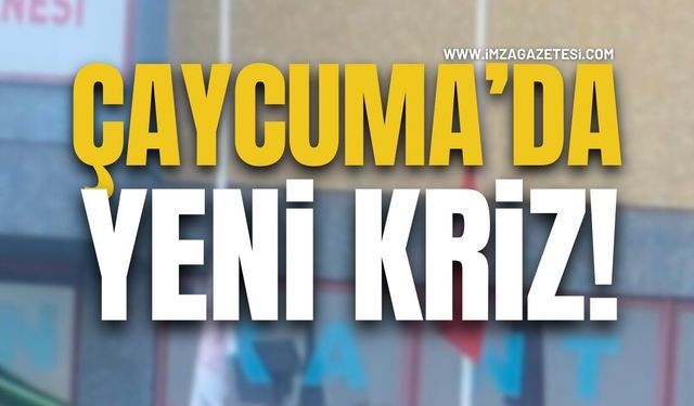 Zonguldak Çaycuma’da Bayrak Krizi!