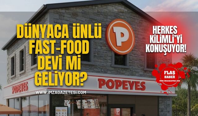 Şimdi Herkes Kilimli'yi Konuşuyor! Dünyaca Ünlü Fast-Food Devi Mi Geliyor?