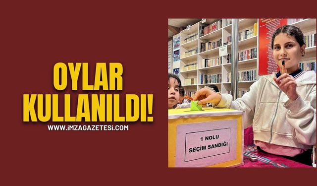 Zonguldak'ta oylar kullanıldı!
