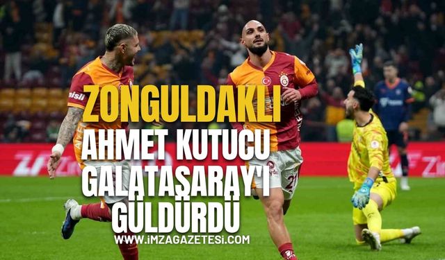 Galatasaray, Zonguldaklı Futbolcu Ahmet Kutucu'yla güldü!