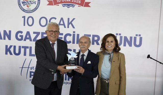 BAŞKAN POSBIYIK, 36 GAZETECİYE BASIN ONUR ÖDÜLÜ VERDİ