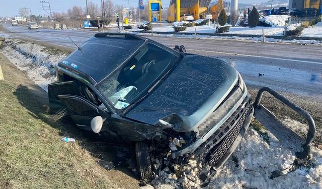 Kastamonu'da korkutan kaza!