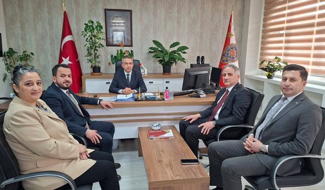 AK Parti Kilimli Teşkilatından İlçe Emniyet Müdürü Sivri’ye Ziyaret
