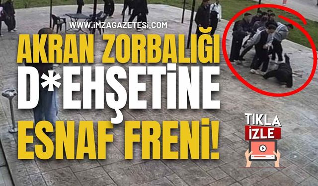 Akran Zorbalığı D*ehşetine Esnaf Freni!