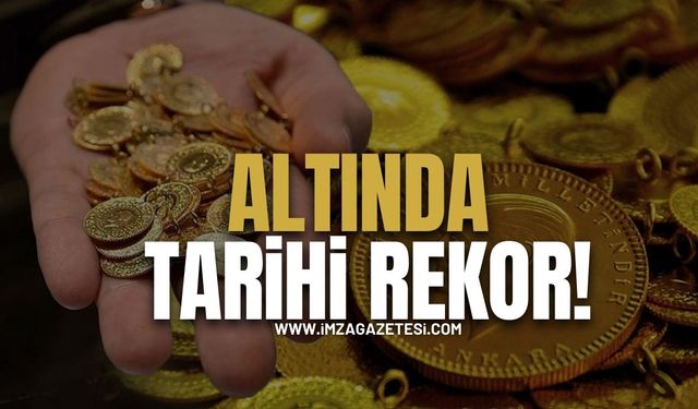 Altında tarihi rekor!