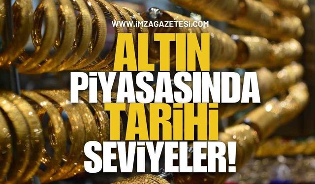 Altın Piyasasında Tarihi Seviyeler! Rekor Üstüne Rekor Geliyor!