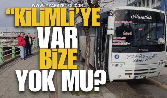 Çatalağzı Dolmuş Durakları Kapalı Alan Bekliyor: “Kilimli’ye Var, Bize Yok Mu?”
