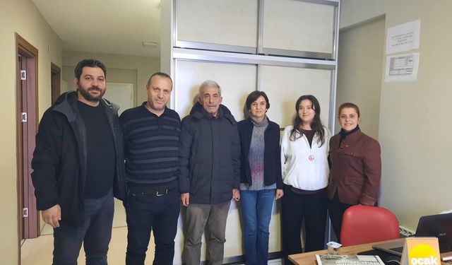 CHP Kozlu Heyetinden İmza Gazetesi'ne Anlamlı Ziyaret...