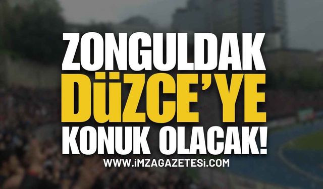 Düzcespor Zonguldakspor Maçına Dair Detaylar!