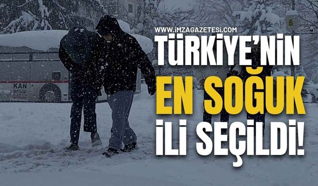 Türkiye'nin En Soğuk İli Belli Oldu!