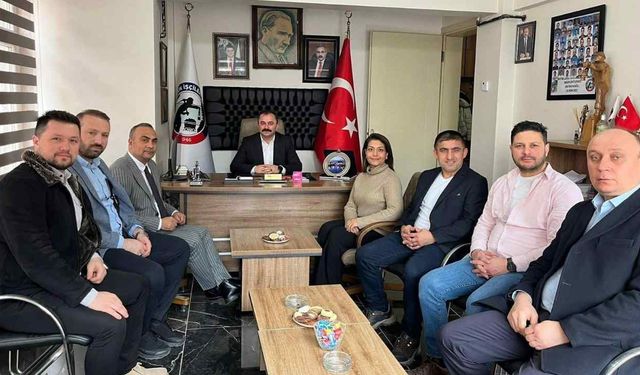 Rektörden Sendika Başkanına Ziyaret!