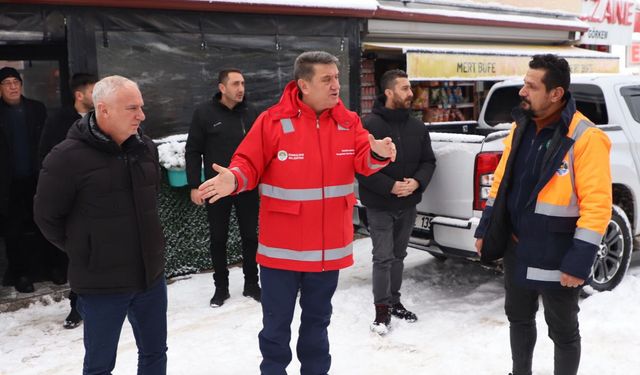 Zonguldak’ta Karla Mücadele Seferberliği: Ekipler Gece Gündüz Sahada