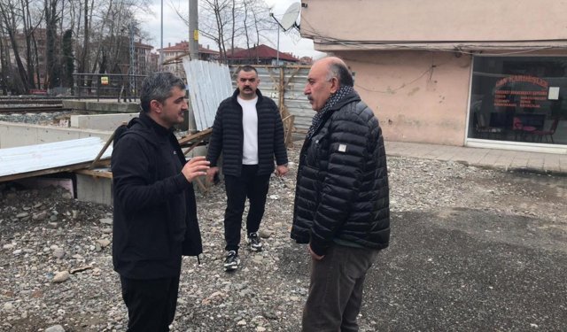 Gökçebey Belediye Başkanı Vedat Öztürk Sahada…