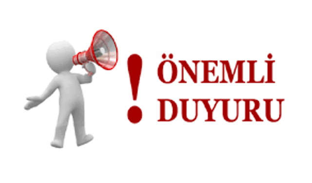 Belediyeden Önemli Duyuru!