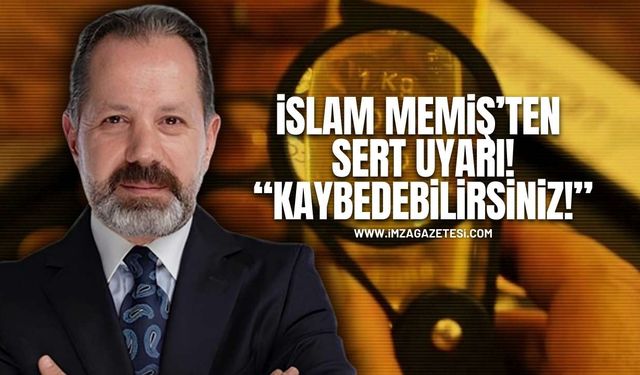 İslam Memiş’ten Sert Uyarı! “Sistem Kazanacak,Kaybedebilirsiniz!”