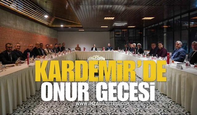Kardemir'den Uzun Yıllar Görev Yapan Yöneticilere Onur Gecesi...
