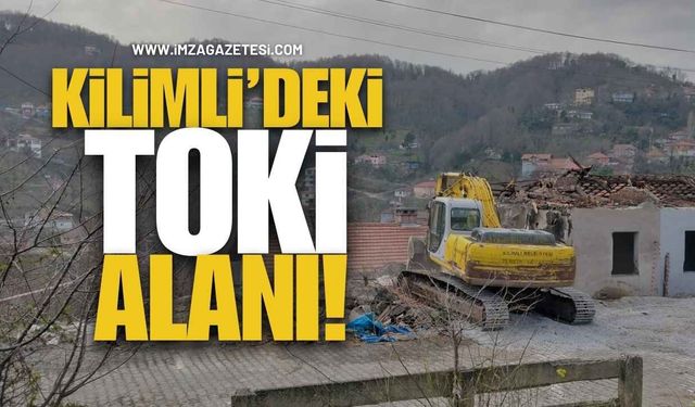 Kilimli’deki TOKİ Alanı!