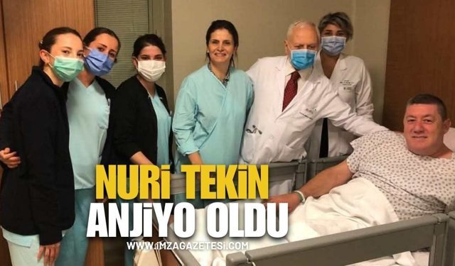 Alaplı Belediye Başkanı Nuri Tekin Anjiyo Oldu!