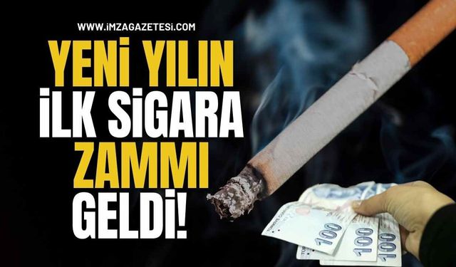 Yeni Yılın İlk Sigara Zammı Geldi!