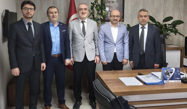 Zon-Kar-Der’den Kilimli Emniyet Müdürü Cengiz Sivri’ye Hayırlı Olsun Ziyareti...