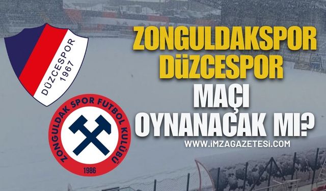 Zonguldakspor'un Düzcespor ile Maç Oynayacağı Stat! Maç İptal mi?