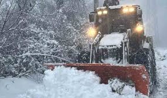 Zonguldak'ta 83 köyün Yolu Kapalı