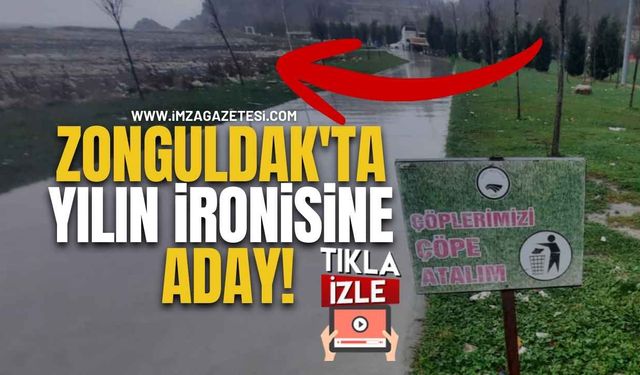 Zonguldak'ta yılın ironisine aday!
