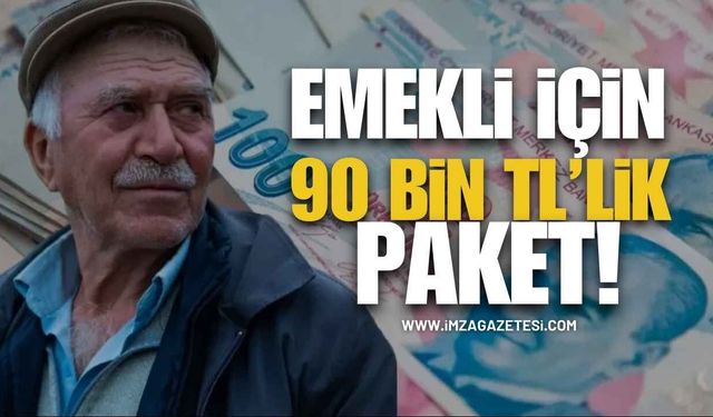 Bankalar Birbirine Girdi! Emekli İçin 90 Bin TL’lik Paket!